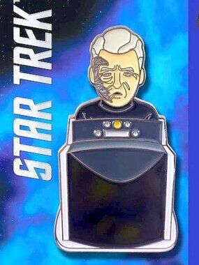 Star Trek CAPTAIN PIKE (Menagerie) Licensed FanSets MicroCrew Collector’s Pin